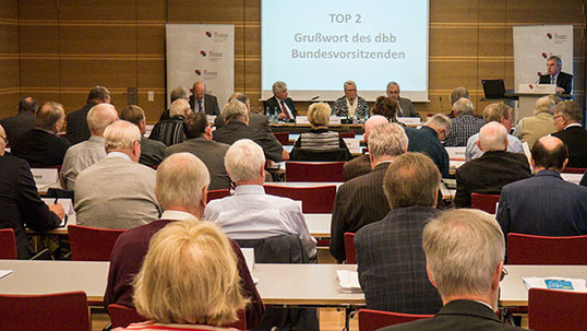 Hauptversammlung der dbb bundesseniorenvertretung 2014